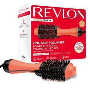 Perie electrica fixa REVLON One Step Hair Dryer & Volumiser, RVDR5222AE, pentru par mediu si lung (Portocaliu) imagine