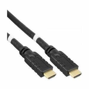 Cablu HDMI cu amplificator, High Speed, Ethernet, 4K@60Hz, tripluecranat, V2.0, conectori auriti, 15m, PremiumCord kphdm2r15 imagine