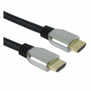 Cablu HDMI, Ultra High Speed, 8K@60Hz, Versiunea 2.1, conectori auriti metalici din aliaj de zinc, 0.5m, PremiumCord kphdm21z05 imagine