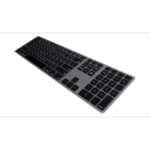 Tastatura Matias FK318B-UK, USB, 1.5m, Layout UK (Gri) imagine