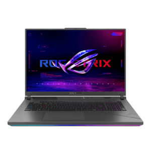 Laptop Gaming ASUS ROG Strix G18 G814JVR (Procesor Intel® Core™ i9-14900HX (36M Cache, up to 5.80 GHz), 18inch 2.5K 240Hz, 32GB, 1TB SSD, NVIDIA GeForce RTX 4060 @8GB, DLSS 3.0, Negru/Gri) + Rucsac ASUS ROG backpack + Mouse ASUS ROG Impact imagine