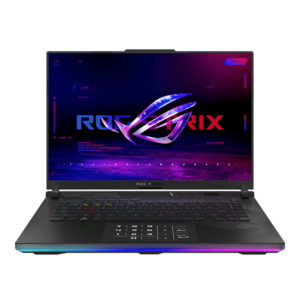 Laptop Gaming ASUS ROG Strix SCAR 16 G634JYR (Procesor Intel® Core™ i9-14900HX (36M Cache, up to 5.80 GHz), 16inch QHD+ 240Hz, 64GB, 2 x 1TB SSD, NVIDIA GeForce RTX 4090 @16GB, Win 11 Pro, Negru) + ROG BP4701 backpack + ROG Fusion II 300 + ROG Gladius II imagine