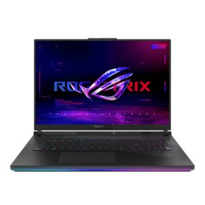 Laptop Gaming ASUS ROG Strix SCAR G834JZR (Procesor Intel® Core™ i9-14900HX (36M Cache, up to 5.80 GHz), 18inch QHD+ 240Hz, 64GB DDR5, 1TB SSD, NVIDIA GeForce RTX 4080 @12GB, DLSS 3.0, Negru) + ROG BP4701 backpack + ROG Fusion II 300 + ROG Gladius III imagine