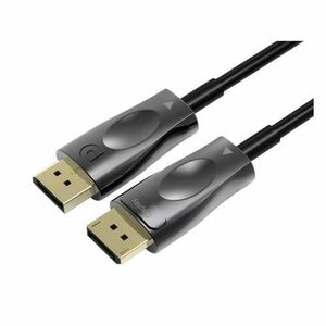 Cablu Fibra Optica DisplayPort, tata - tata, Versiunea 1.4, 8K (7680x4320), conectori auriti, 50m, PremiumCord imagine