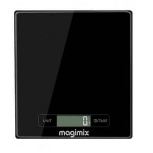 Cantar digital de bucatarie Magimix, 10g - 10kg, diviziune 2g (Negru) imagine