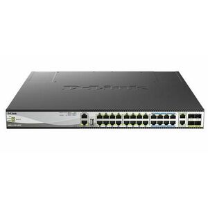 Switch D-Link DMS-3130-30PS, 24 porturi, PoE imagine