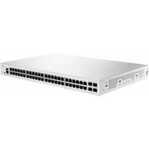 Switch Cisco CBS250-48T-4X-EU, 48 porturi RJ045, 4 porturi SFP (Alb) imagine