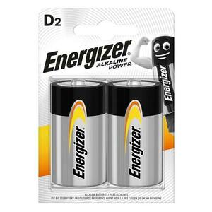 Baterii alkaline D Energizer, LR20, 2 buc/set imagine