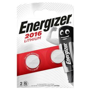 Baterii litiu CR2016 Energizer, 2 buc/set imagine