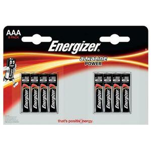 Baterii alkaline AAA Energizer, 8 buc/set imagine