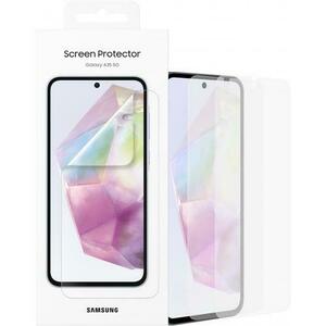 Folie De Protectie Ecran Pentru Samsung Galaxy A35 5G A356, Plastic, Set 2 Bucati EF-UA356CTEGWW (Transparent) imagine
