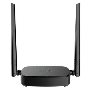 Router Wireless Tenda 4G03 PRO, 4G LTE, 300 Mbps, 2 porturi LAN 10/100 Fast Ethernet, nano SIM (Negru) imagine