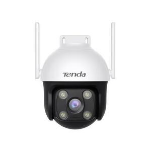Camera supraveghere video exterior Tenda RH7-WCA, IP, 4 MP, Wi-FI, Detectie/Urmarire miscare, sunet, lumina alarma, vizibilitate 360 grade (Alb) imagine