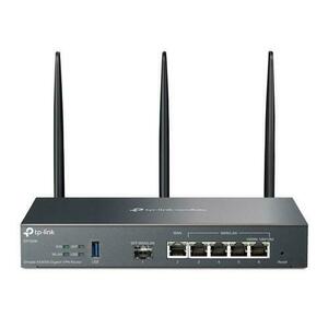 Router VPN TP-Link ER706W, 2404 Mbps, Gigabit, Dual-Band (Negru) imagine