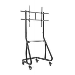 Stand mobil Techly ICA-TR38, 60inch-105inch, 100 kg (Negru) imagine