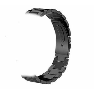 Bratara de schimb din metal cu zale mari 22mm pentru smartwatch Xiaomi AmazFit stratos GTR 47mm imagine
