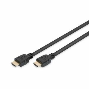Cablu de conectare Digitus HDMI Ultra High Speed Tip-A 2m, Negru imagine