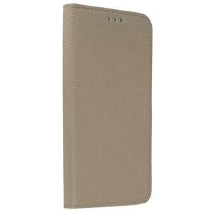 Husa Lemontti Book Smart Magnet compatibila cu Samsung Galaxy A55, Auriu imagine