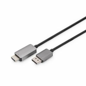 Cablu adaptor DisplayPort 8K DP la HDMI tip A, Digitus, 1, 8 m, Negru imagine