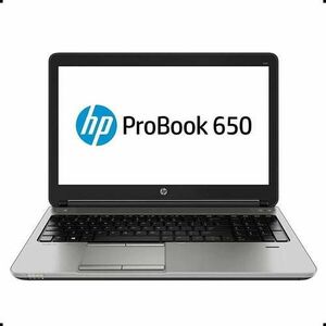 Laptop Refurbished HP ProBook 650 G1 Intel Core i5-4200U 1.60GHz 8GB DDR3 256GB SSD DVD 15.6inch 1366x768 imagine
