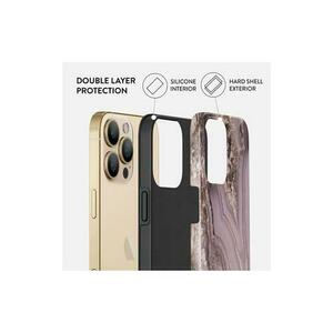 Husa Burga iPhone 13 Pro Max, Dual Layer, Golden Taupe (Multicolor) imagine