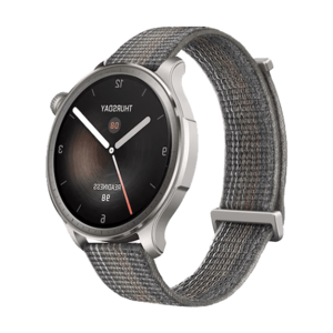 Smartwatch Huami Amazfit Balance, 46mm, Ecran 1.5inch AMOLED, Bluetooth, 150 moduri sport, GPS, Zepp OS 3.5, Rezistent la apa 5 ATM (Argintiu/Gri) imagine