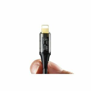 Cablu de date Mcdodo Amber Series Fast Charging Type-C la Lightning , 36W, 1, 2m (Negru) imagine