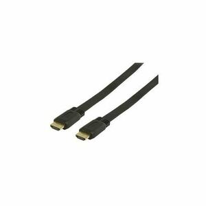 Cablu HDMI plat PremiumCord, 4K, V1.4, conectori auriti, 1m imagine