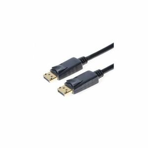 Cablu DisplayPort PremiumCord, tata - tata, Versiunea 1.2, 4K×2K@60hz, dublu ecranat, conectori auriti, 2m imagine