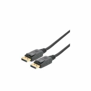 Cablu DisplayPort PremiumCord, tata - tata, V2.0, 16K (15360 × 8460), conectori auriti, 1m, dublu ecranat imagine