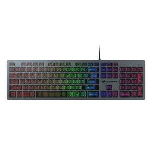 Tastatura Gaming Mecanica Cougar Vantar AX, iluminare RGB, USB, Layout International, Scissor Switch (Gri) imagine