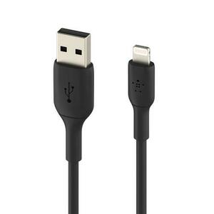 Cablu de de date Belkin BOOST CHARGE, USB-A la Lightning, PVC, 0, 15m (Negru) imagine