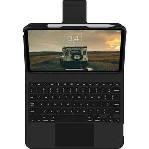 Husa cu tastatura UAG Keyboard Cover, Bluetooth, Suport stylus, pentru Apple iPad 10.9inch, 10th generation (Negru) imagine