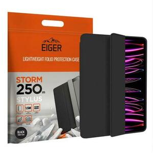 Husa Book Cover Eiger EGSR00139 Storm 250m Stylus, pentru Apple iPad Pro 11inch 2021/2022 (Negru) imagine