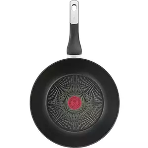 Tigaie wok TEFAL Unlimited G2551972, 28cm, aluminiu, negru imagine
