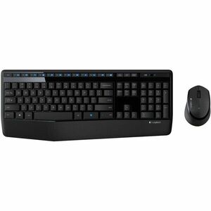 Kit Mouse Wireless+ Tastatura MK345, Black imagine