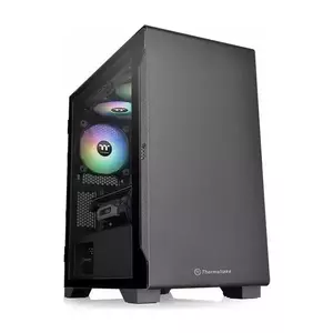 Carcasa PC Thermaltake S100 Tempered Glass Black imagine