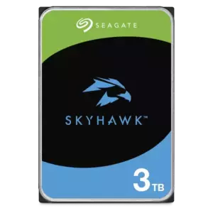 Hard Disk Desktop Seagate Skyhawk Surveillance 3TB SATA III +Rescue imagine