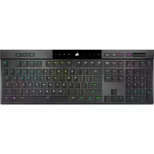 Tastatura Gaming Corsair K100 Air Wireless RGB Cherry MX Ultra Low Profile Tactile imagine