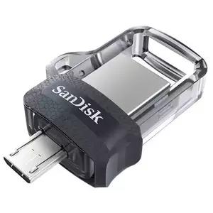 Flash Drive Sandisk Ultra Dual Drive 256GB USB 3.0 Silver imagine