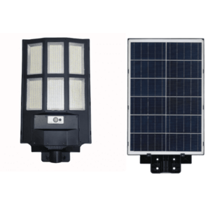Lampa solara stradala tripla cu telecomanda 1000W 6 CASETE imagine