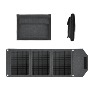 UB Geanta portabila cu 3 panouri solare cu functie de incarcare directa imagine
