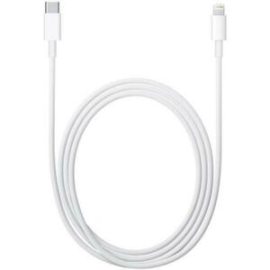 Cablu de date Apple MKQ42ZM/A, USB Tip-C - Lightning, 2m (Alb) imagine