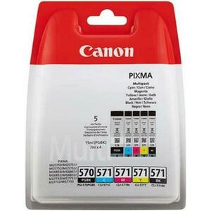 Pachet Canon MultiPack PGI-570MULTI (Cyan+Magenta+Yellow) imagine