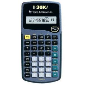 Calculator stiintific Texas Instruments TI-30XA, 10 digiti imagine