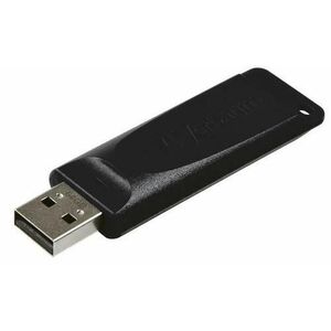 Stick USB Verbatim Slider, 64GB, USB 2.0 (Negru) imagine