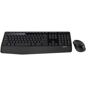 Kit Tastatura Logitech si Mouse Wireless Combo MK345 (Negru) imagine