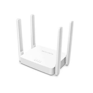 Router Wireless Mercusys AC10, Dual Band, 1200 Mbps, 4 Antene Externe (Alb) imagine