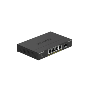 Switch NetGear GS305PP, 5 x 10/100/1000 Mbps Gigabit Ethernet, 4 x POE+ 83W, Desktop/Wall-mount, carcasa metal imagine