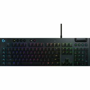 Tastatura mecanica gaming Logitech G815, Ultraslim, Lightsync RGB, Switch Clicky imagine